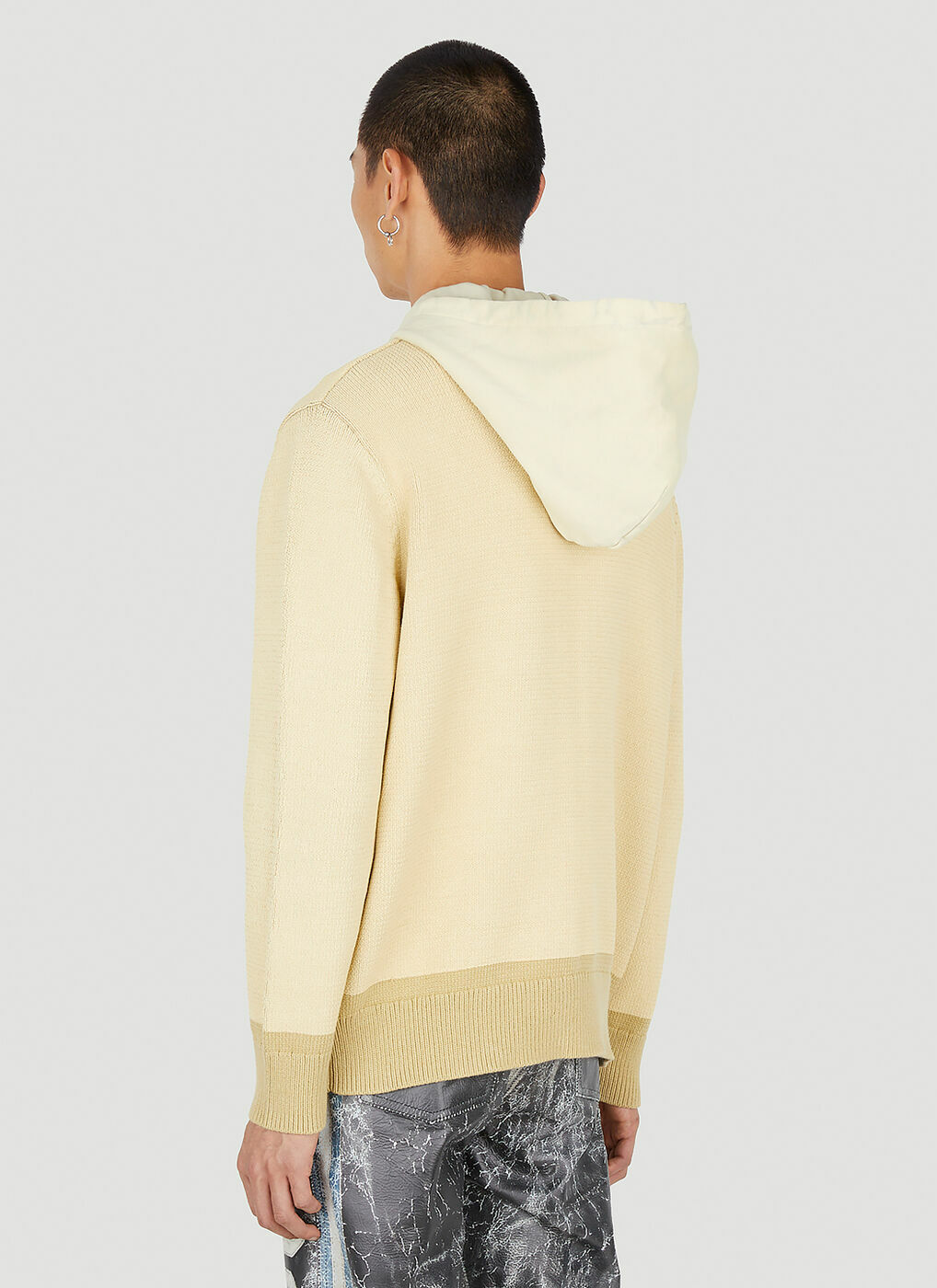 K-Onnor Hooded Sweater in Beige Diesel