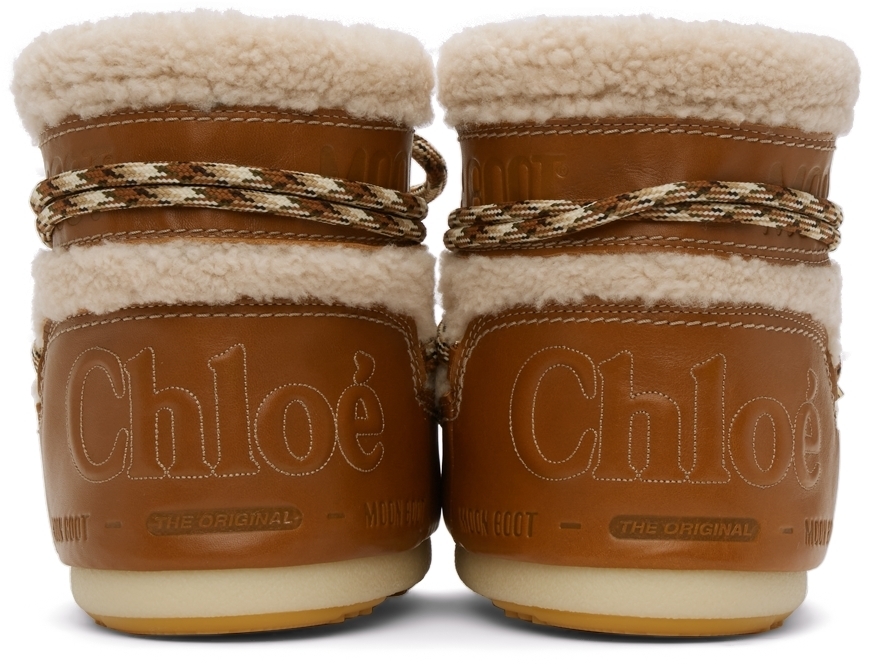 chloe sherpa boots