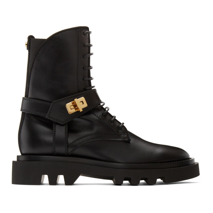 Givenchy Black Eden Ankle Boots Givenchy
