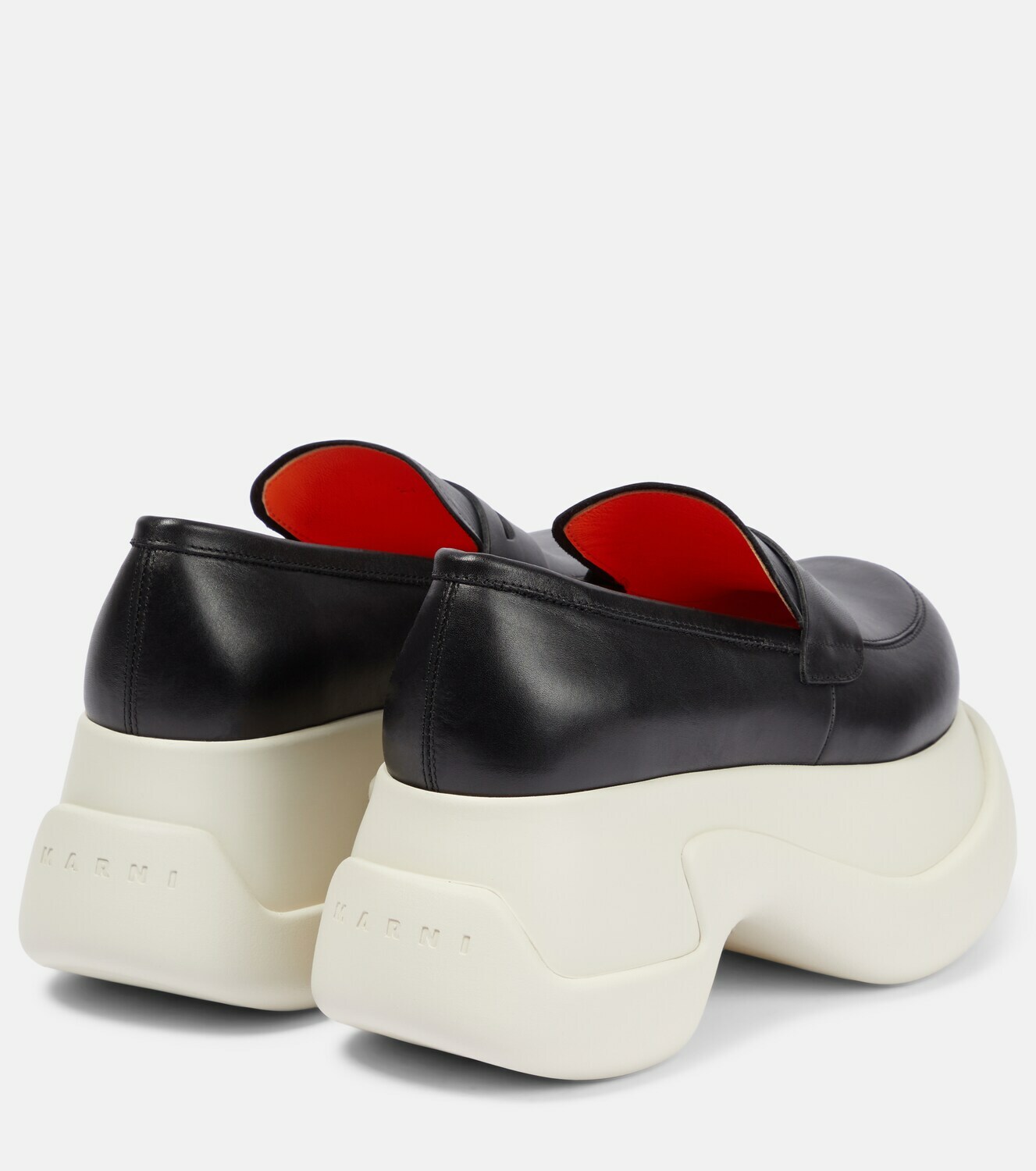 marni platform loafers