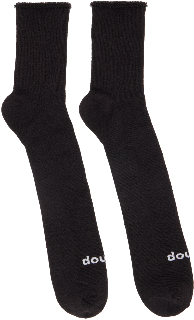Doublet Black Big Feet Socks Doublet