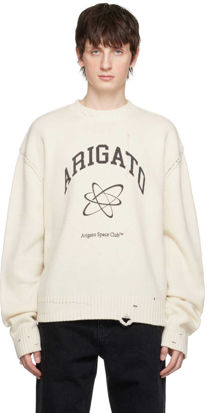 Axel Arigato Off-White 'Space Club' Sweater Axel Arigato