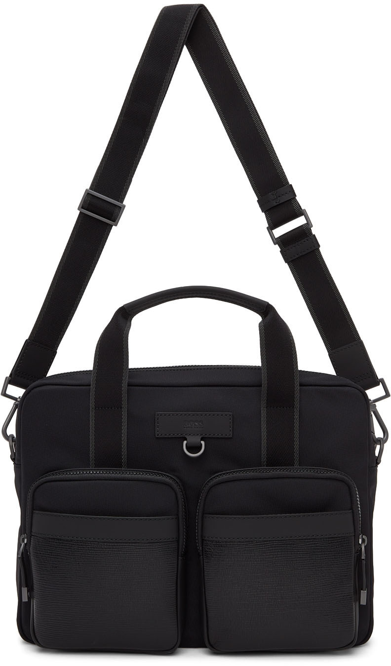 Boss Black Trucker Briefcase BOSS