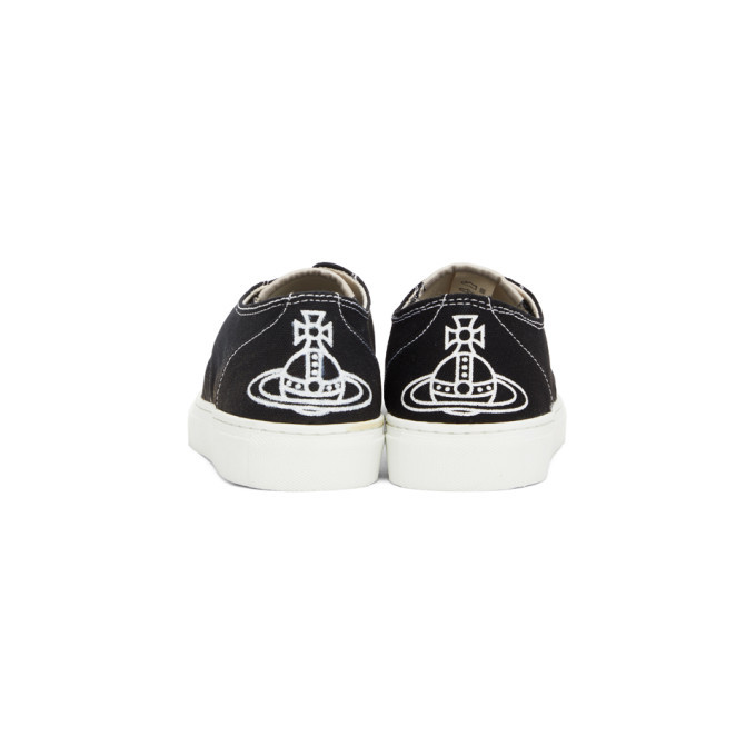 Vivienne Westwood Black Plimsoll Sneakers Vivienne Westwood