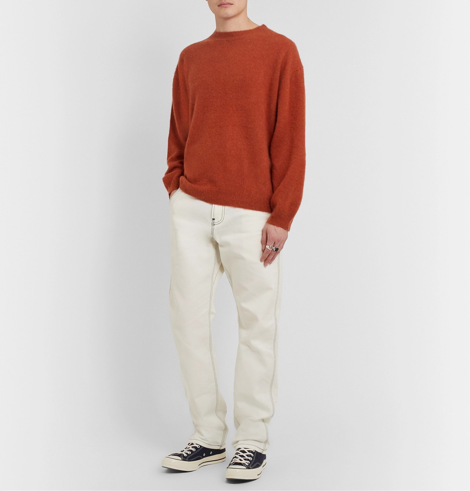 Remi Relief - Cashmere Sweater - Orange Remi Relief