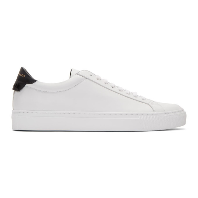 Givenchy White and Black Urban Street Sneakers Givenchy