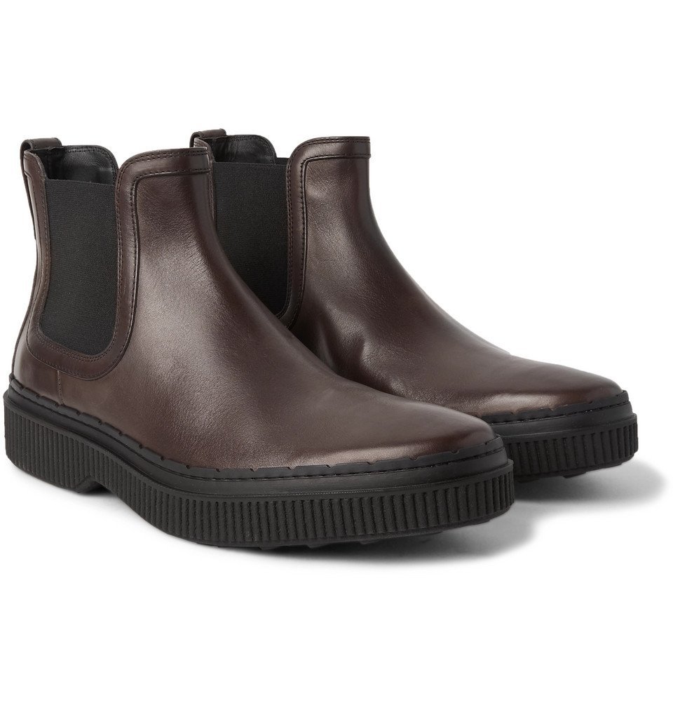 Tod's - Leather Chelsea Boots - Men 
