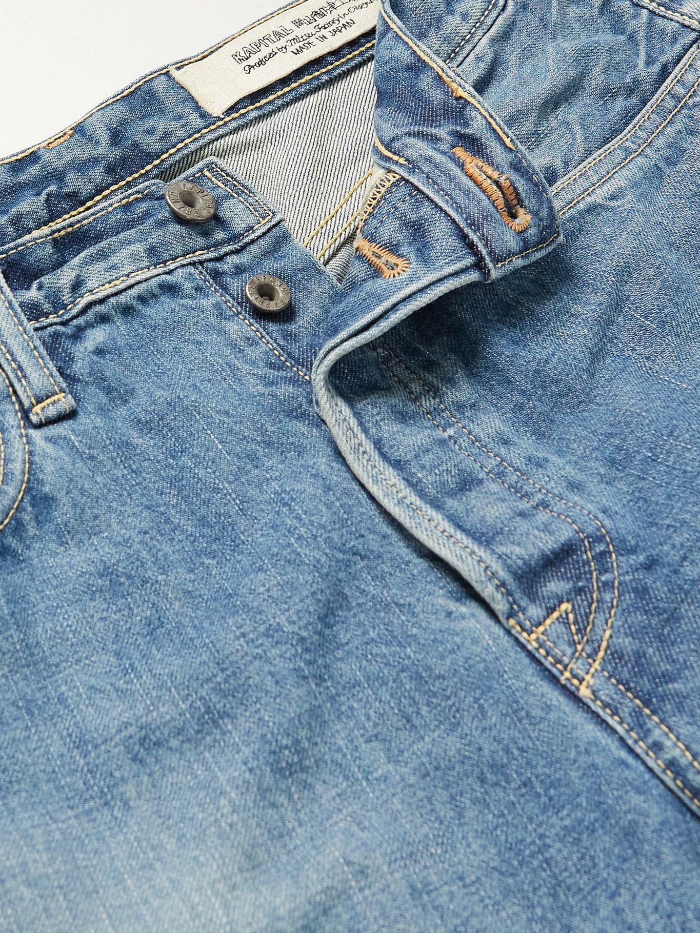 KAPITAL - Embellished Jeans - Blue KAPITAL