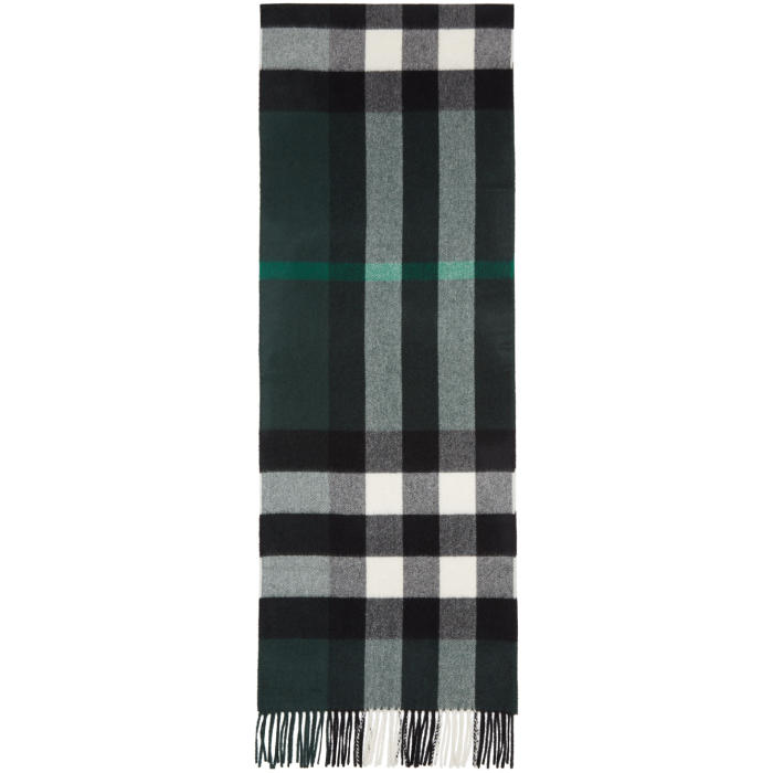 burberry green scarf