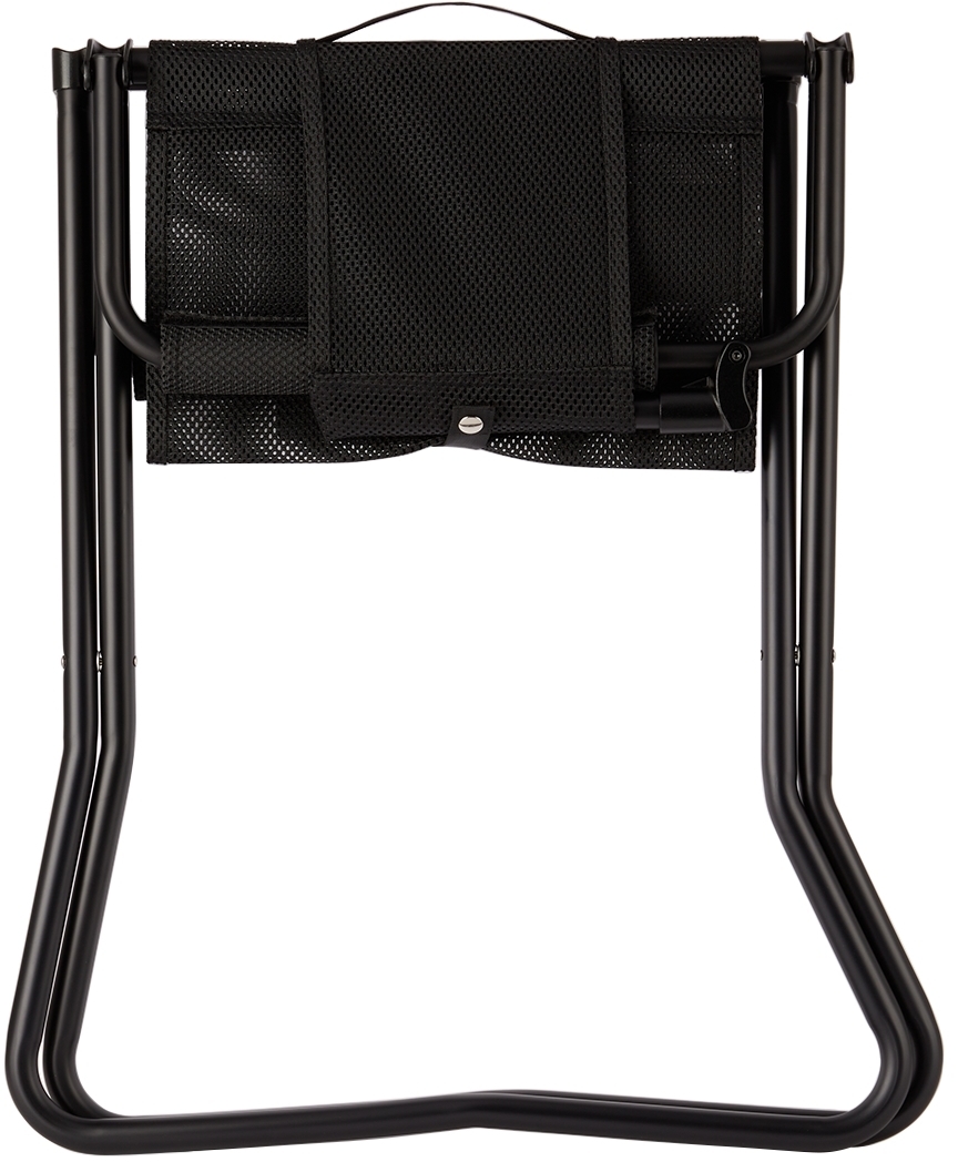Snow Peak Black Mesh Folding Chair Snow Peak