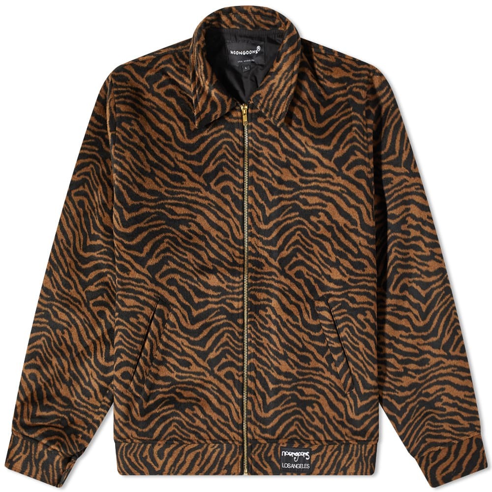 Noon Goons Men's Frequency Jacket in Brown Tiger Noon Goons