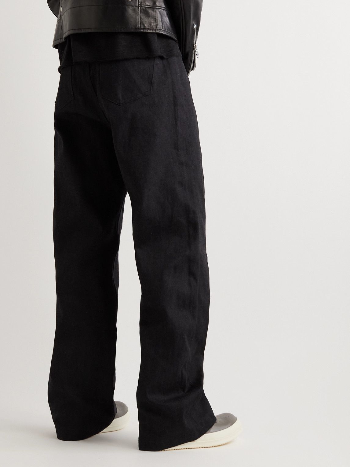 Rick Owens - Geth Wide-Leg Jeans - Black