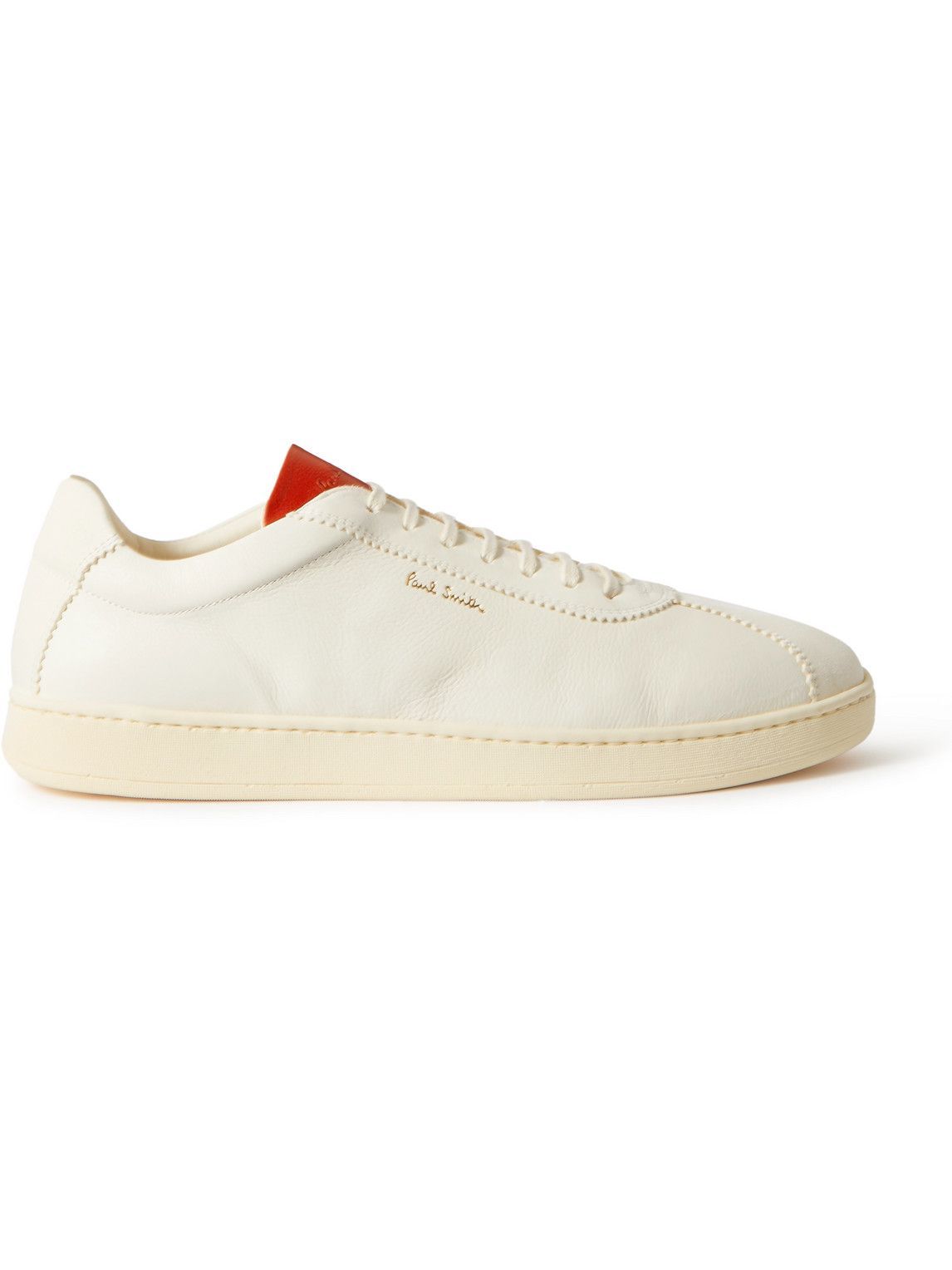 Paul Smith - Vantage Suede-Trimmed Leather Sneakers - Neutrals Paul Smith