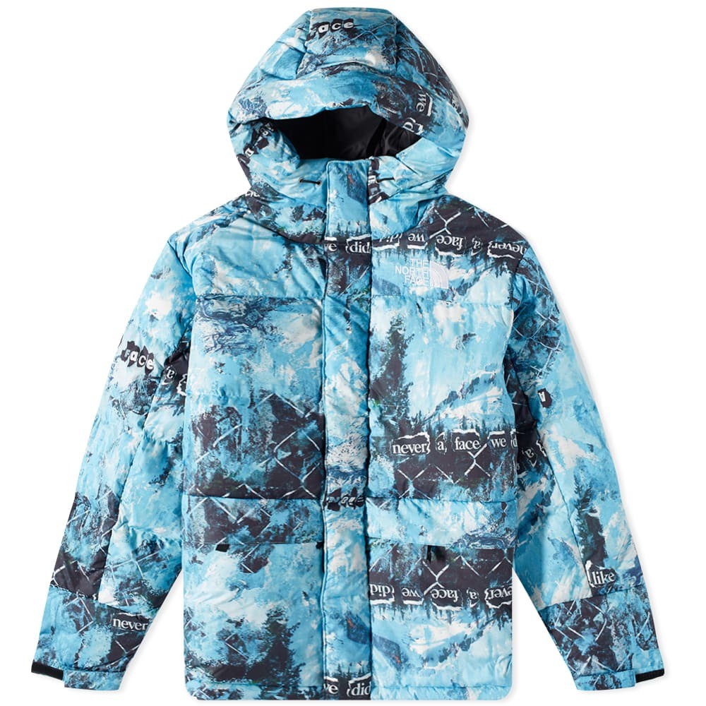 The North Face Men's Printed Himalayan Down Parka Jacket in Norse Blue ...