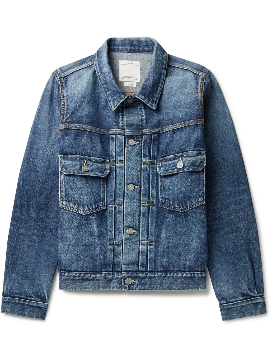 visvim indigo denim Gジャン jkt trucker