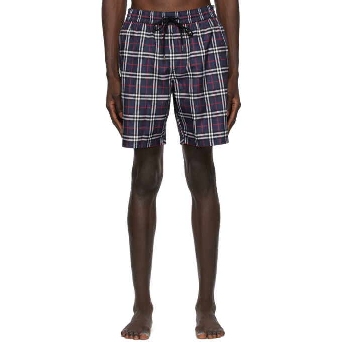 burberry shorts navy