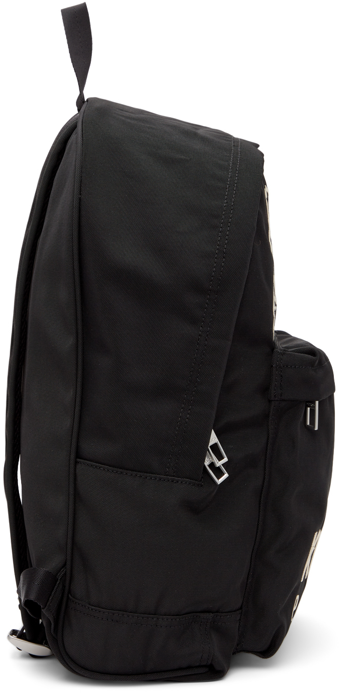 Kenzo Black Embroidered Kampus Tiger Backpack Kenzo