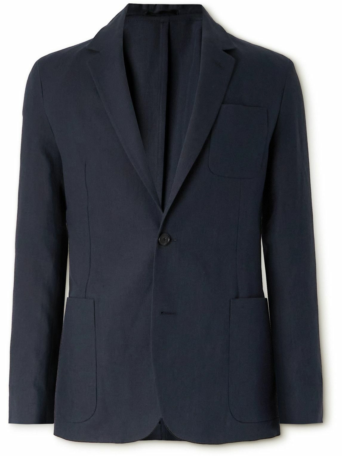 Paul Smith - Unstructured Linen Blazer - Blue Paul Smith