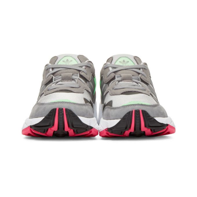 Adidas Originals Grey Yung 96 Sneakers Adidas Originals