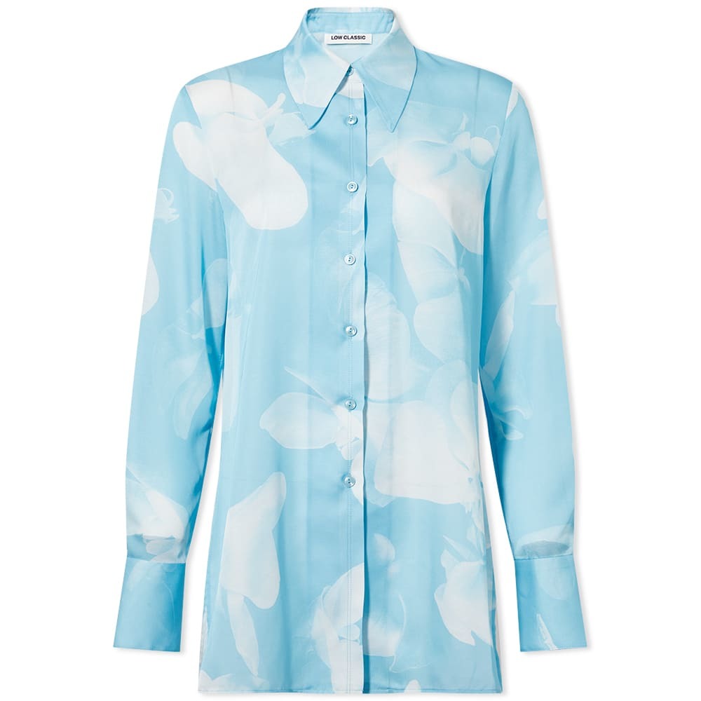 Low Classic Front Stitch Printed Shirt 