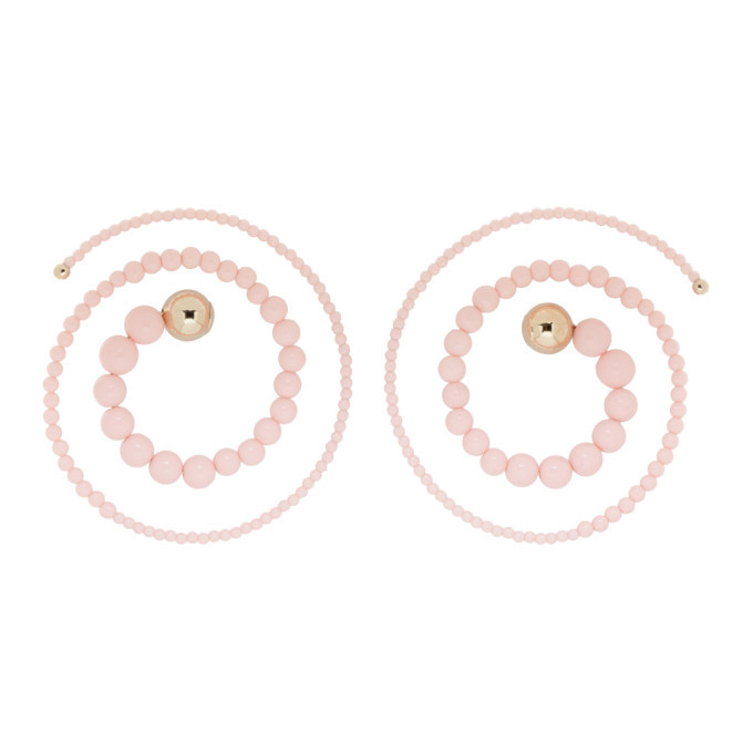 y project spiral earrings