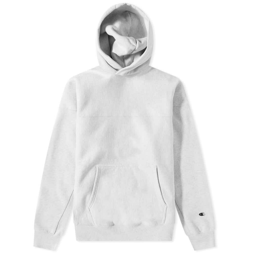 Champion Reverse Weave Men's Champion Contemporary Garment Dyed Hoody in Grey Champion Reverse Weave