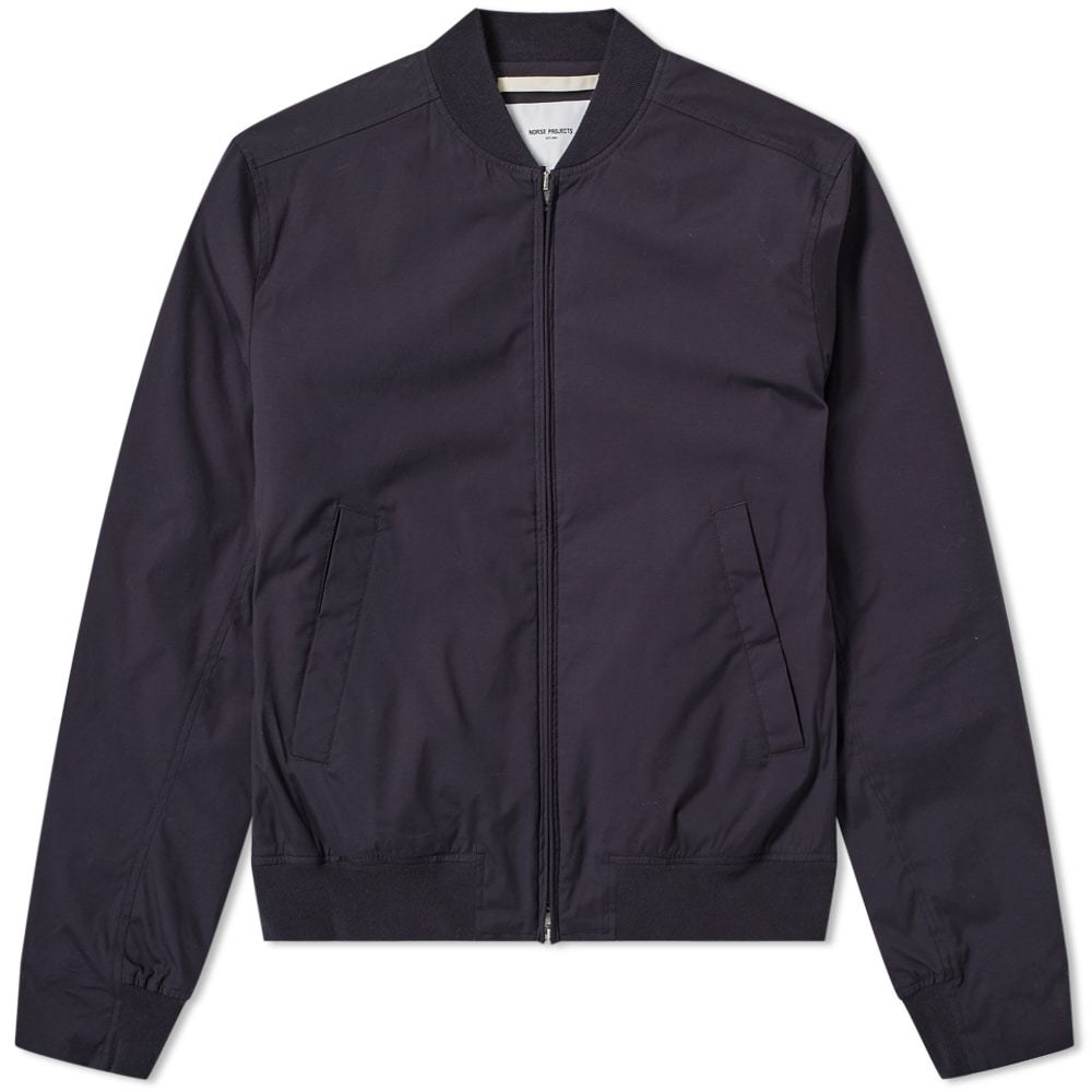 Ryan Poplin Bomber Jacket Norse Projects