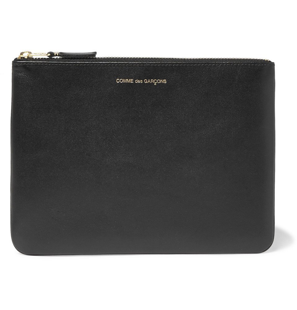 Comme des Garçons - Leather Pouch - Men - Black Comme des Garcons