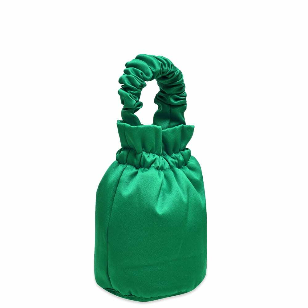 GANNI Women's Pouch Bag in Kelly Green GANNI