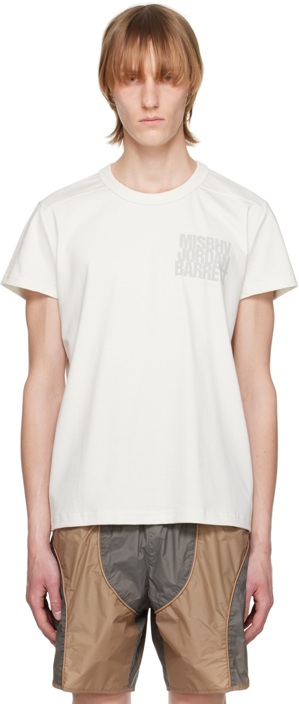 MISBHV Off-White Jordan Barrett Edition Printed T-Shirt MISBHV