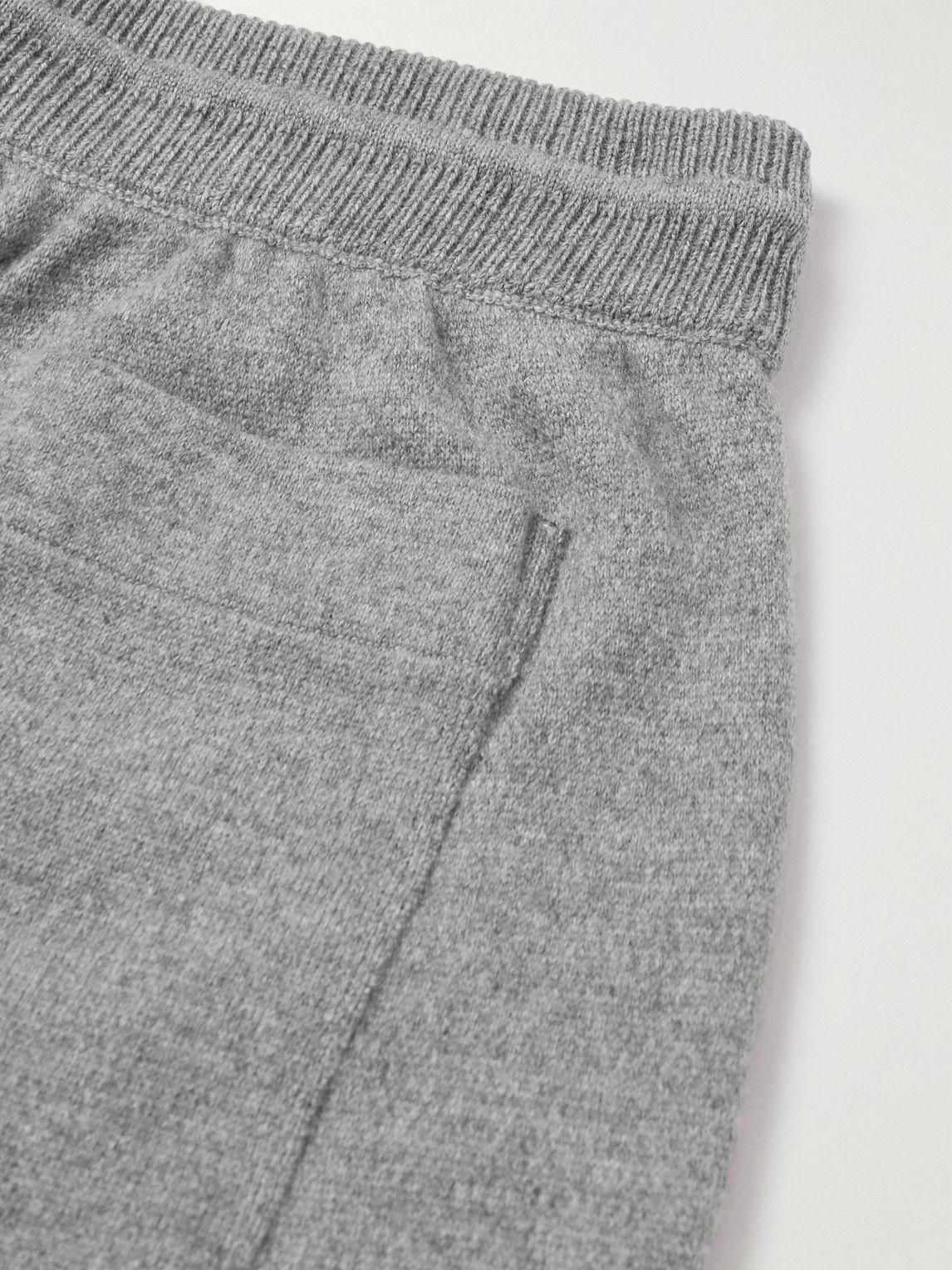 Zegna - Tapered Cashmere Sweatpants - Gray Zegna