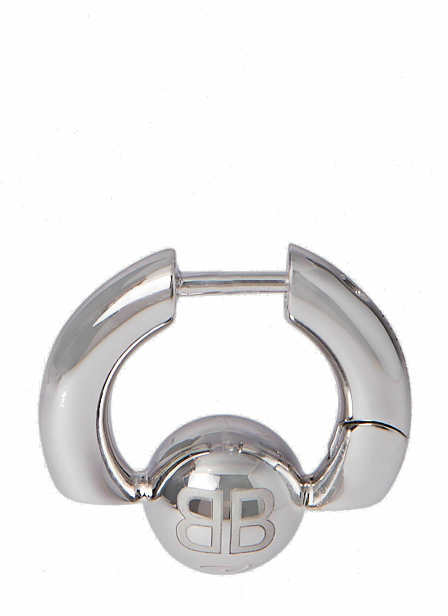 Photo: Cut XS Hoop Earrings in Silver