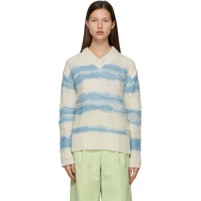 acne studios blue sweater