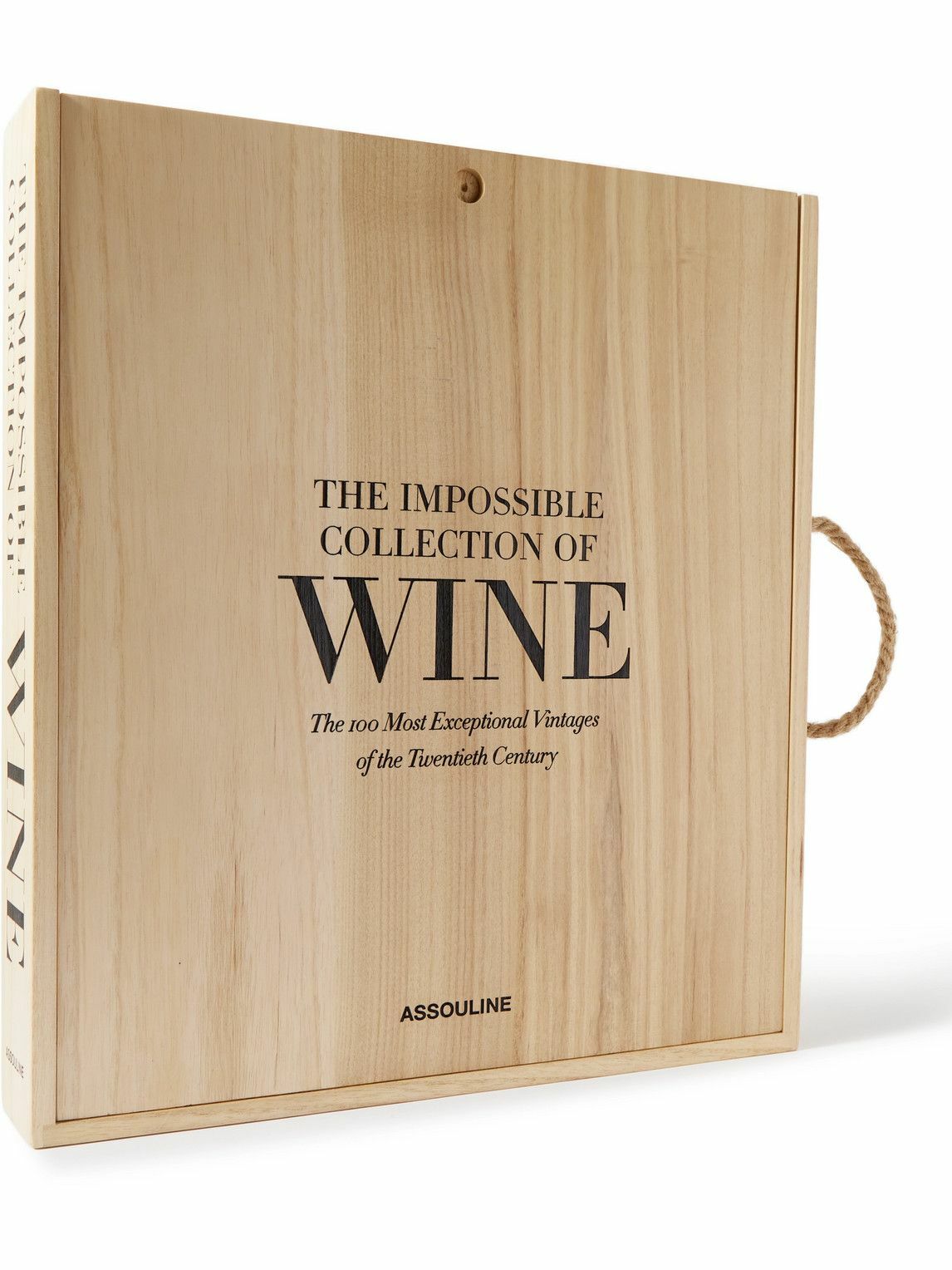 Assouline - The Impossible Collection of Wine Cloth-Bound Book Assouline