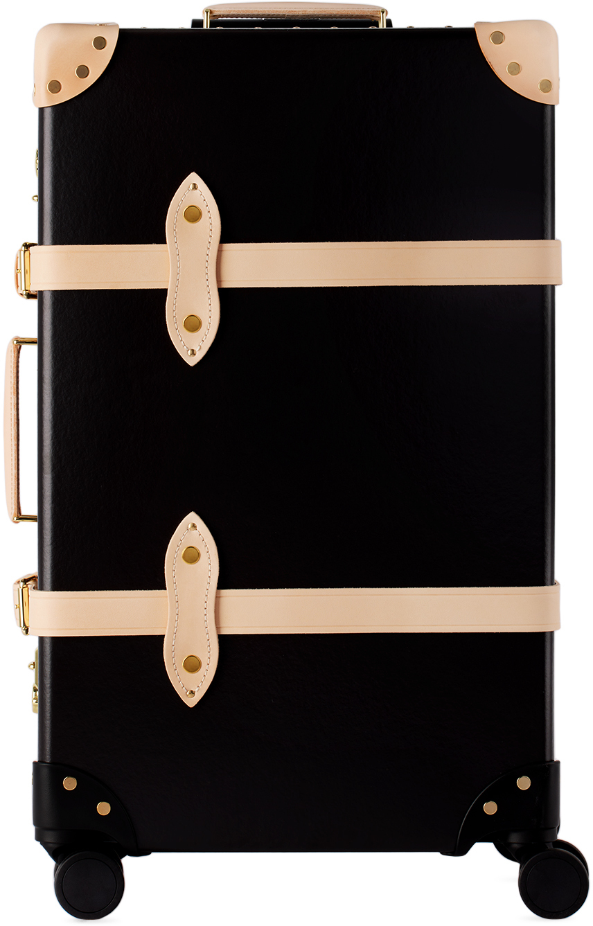 GlobeTrotter Brown Safari Medium CheckIn 4 Wheels Suitcase GlobeTrotter