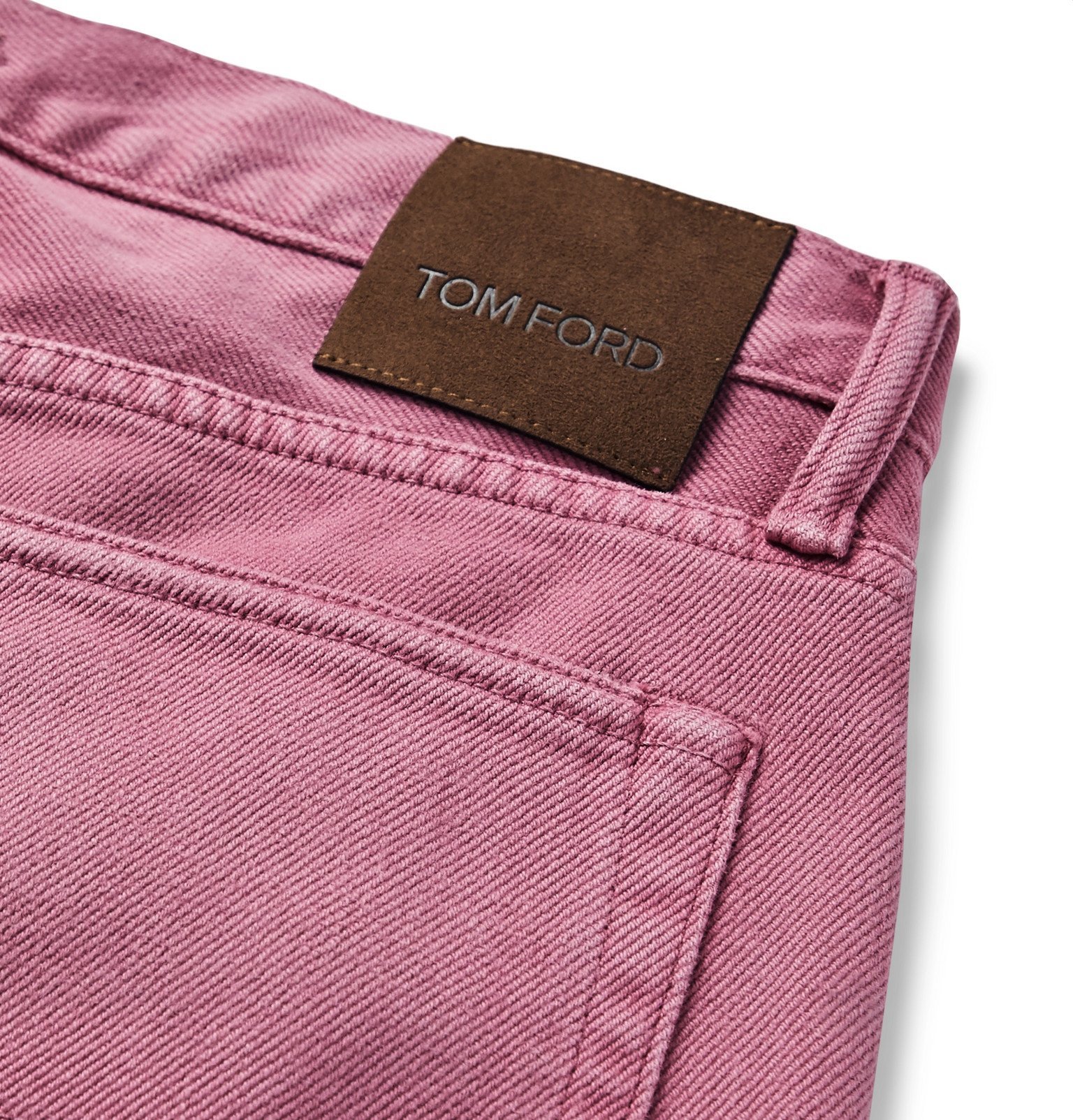 TOM FORD - Slim-Fit Denim Jeans - Pink TOM FORD