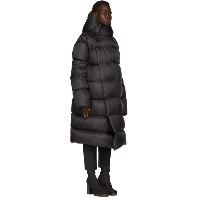 rick owens hooded down jacket