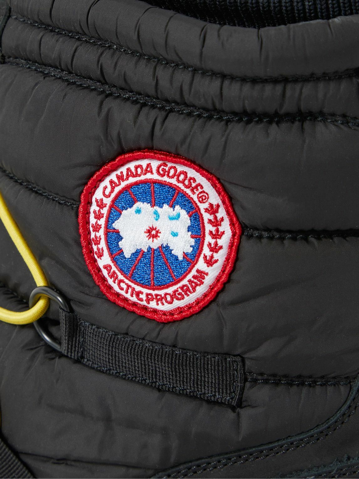 Canada Goose - Toronto Suede-Trimmed Quilted Shell Boots - Black Canada ...