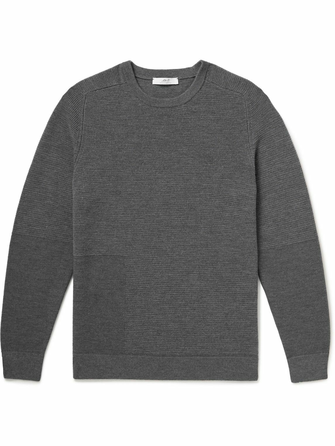 Mr P. - Merino Wool Sweater - Gray Mr P.