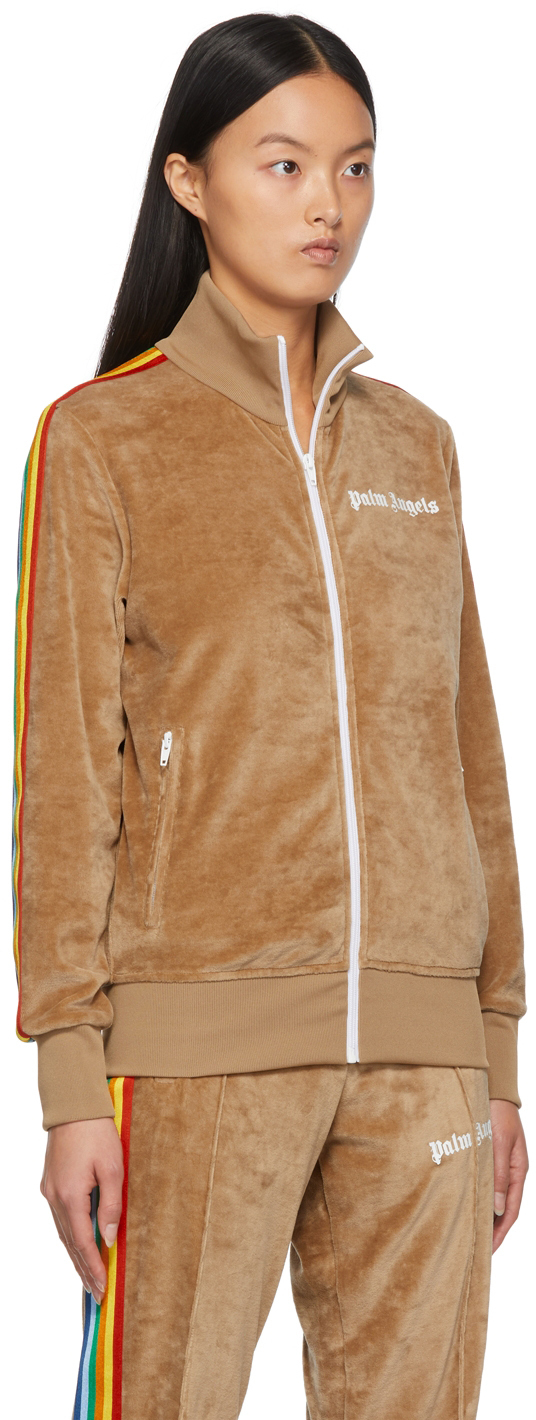 Palm Angels Rainbow Chenille Track Jacket Palm Angels