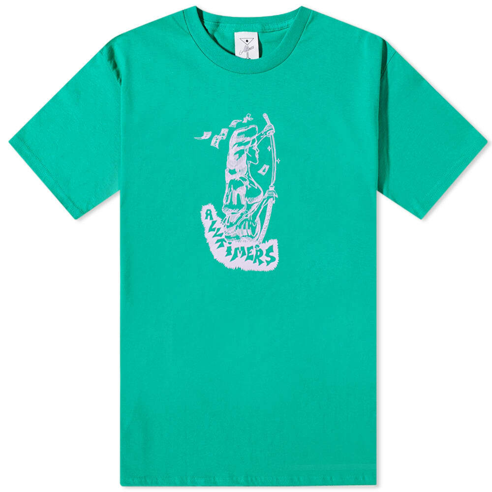 Alltimers Men's Slice Ya T-Shirt in Kelly Green Alltimers