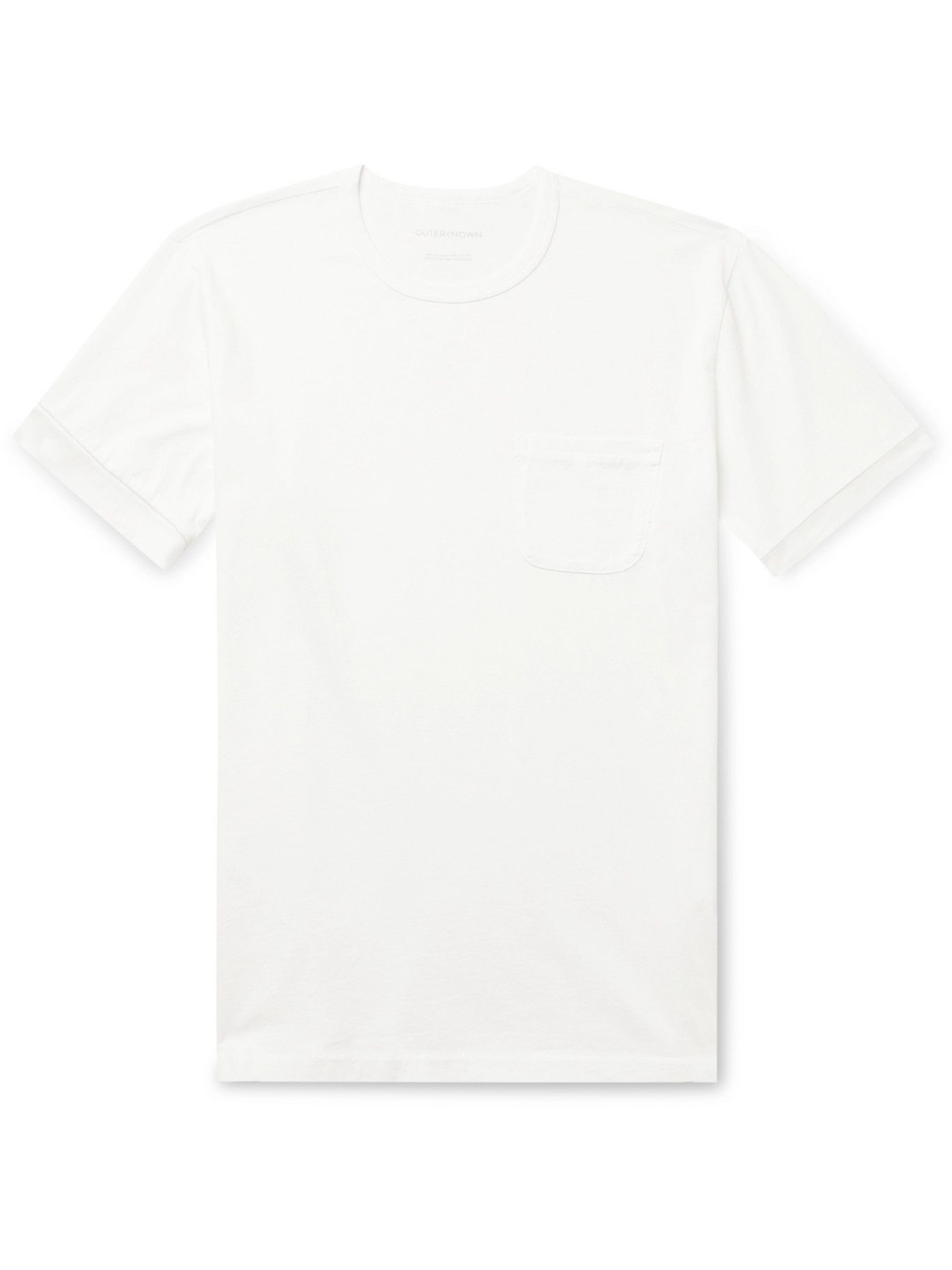 OUTERKNOWN - Sojourn Organic Pima Cotton T-Shirt - White Outerknown