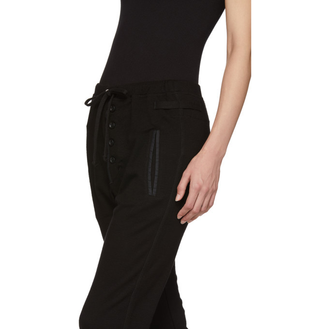 Isabel Marant Etoile Black Wool Jeptha Lounge Pants