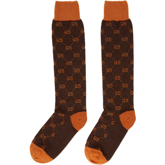 gucci orange socks