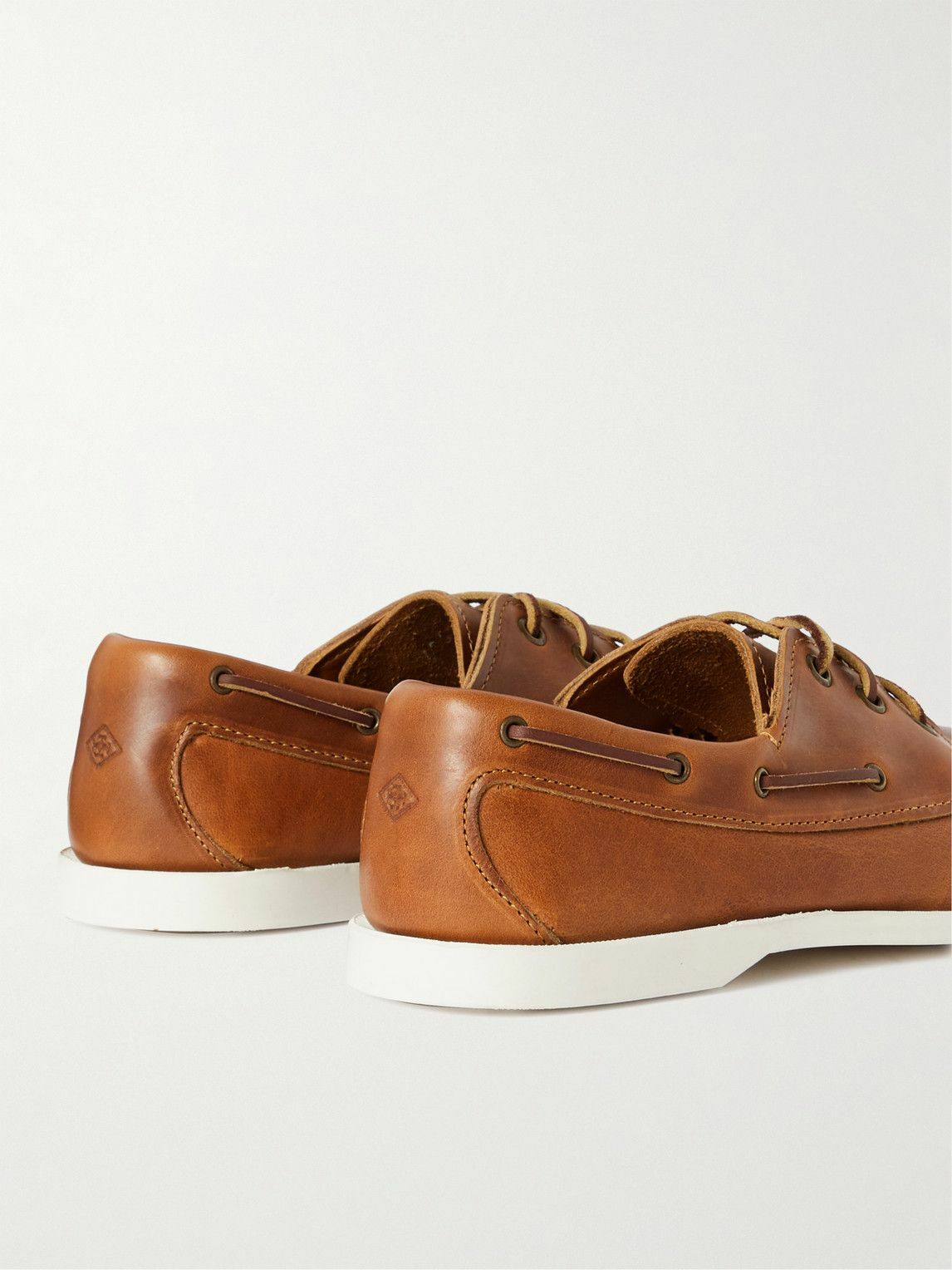 Quoddy Leather Boat Shoes Brown Quoddy