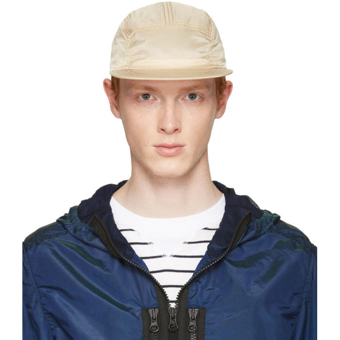 Hender Scheme Beige Nylon Jet Cap Hender Scheme