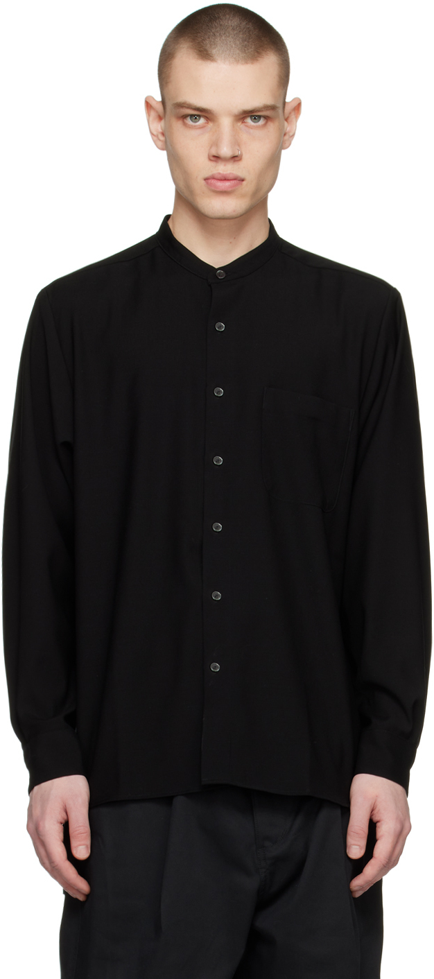 SOPHNET. Black Button Up Shirt SOPHNET.