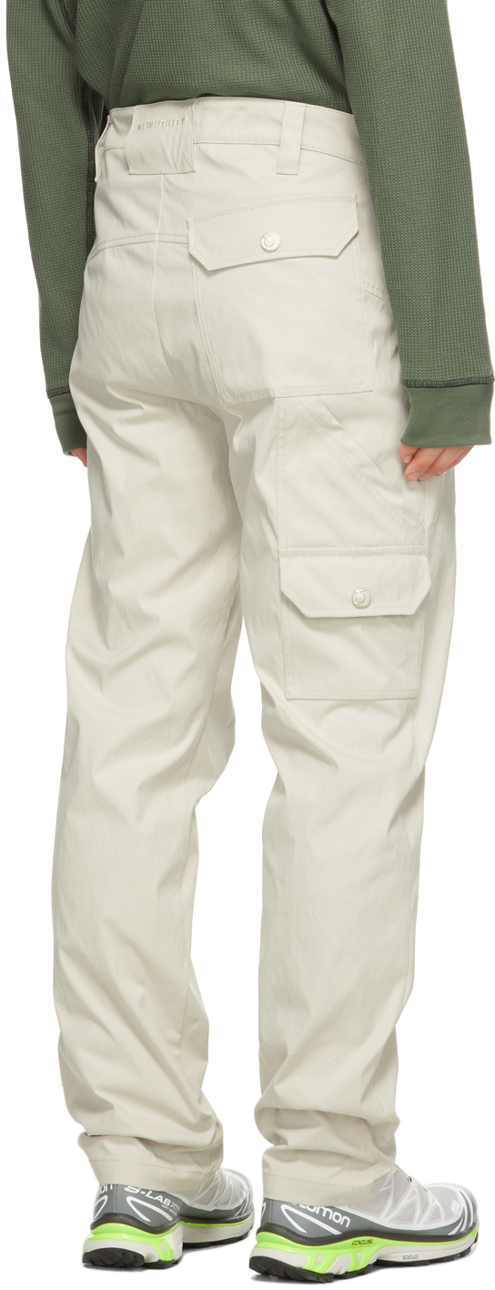 Affix Beige Utility Trousers Affix