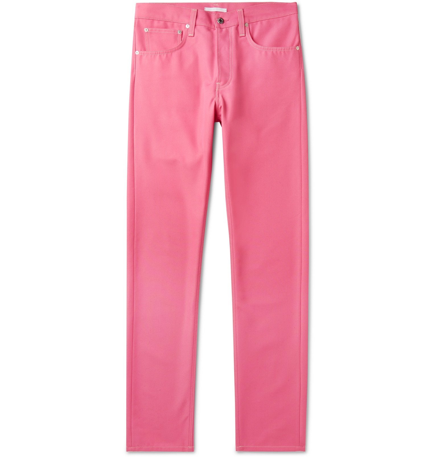 helmut lang pink jeans