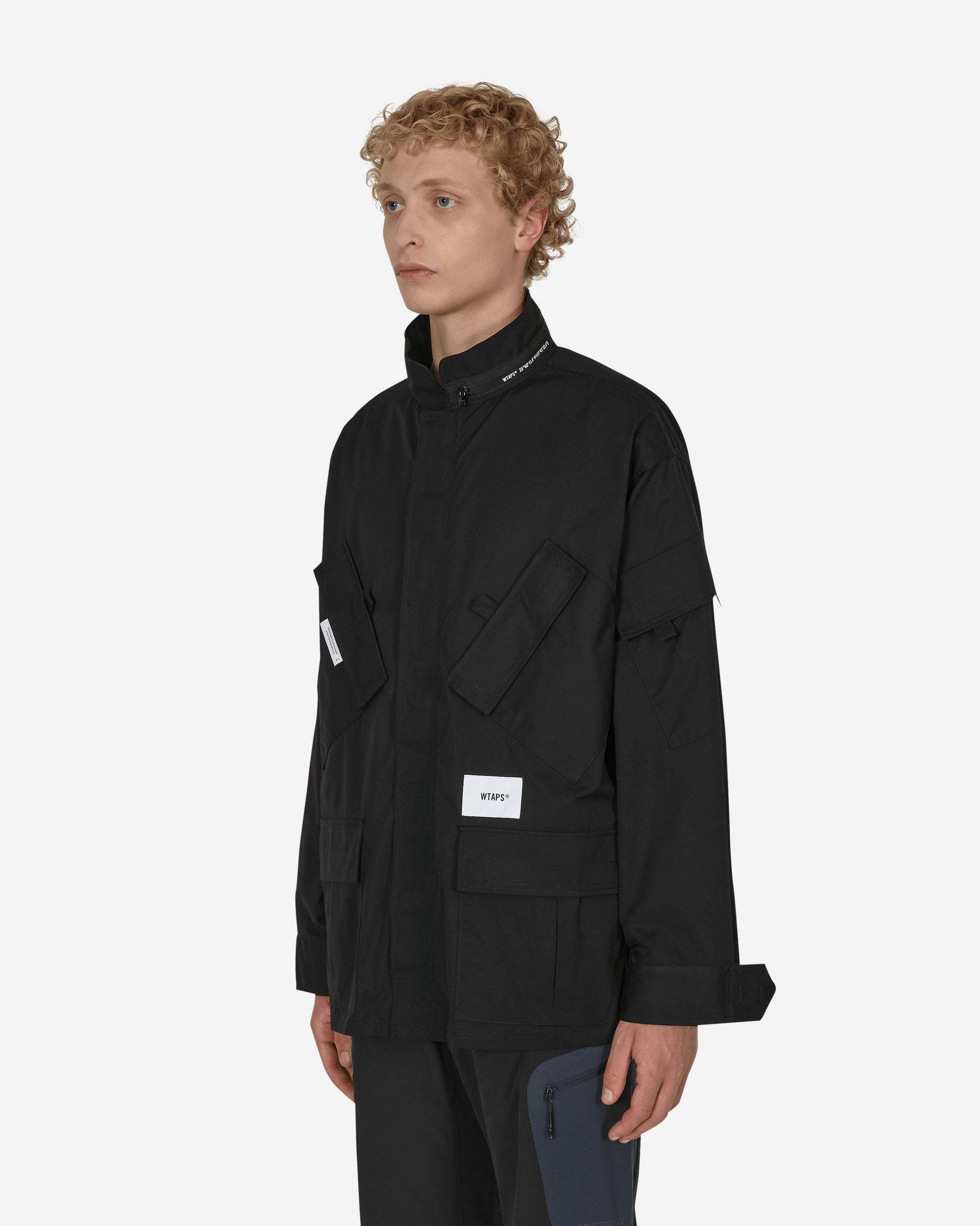 SS WTAPS CONCEAL JACKET BLACK